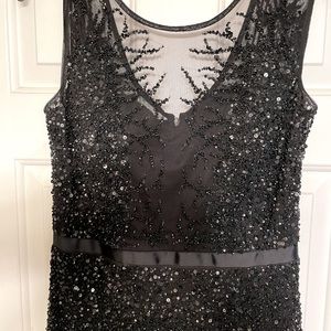 Adrianna papell black gown